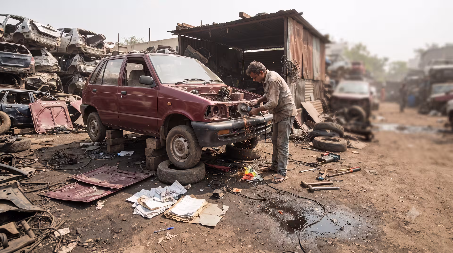 Risk of Hiring Unauthorised Dealers for Car Scrapping in India